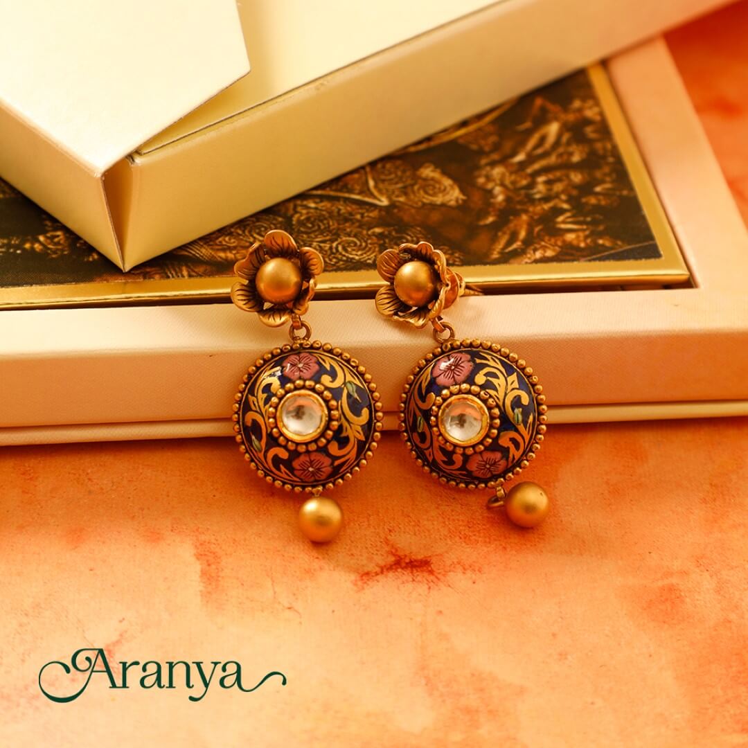 Manubhai Antique Earrings