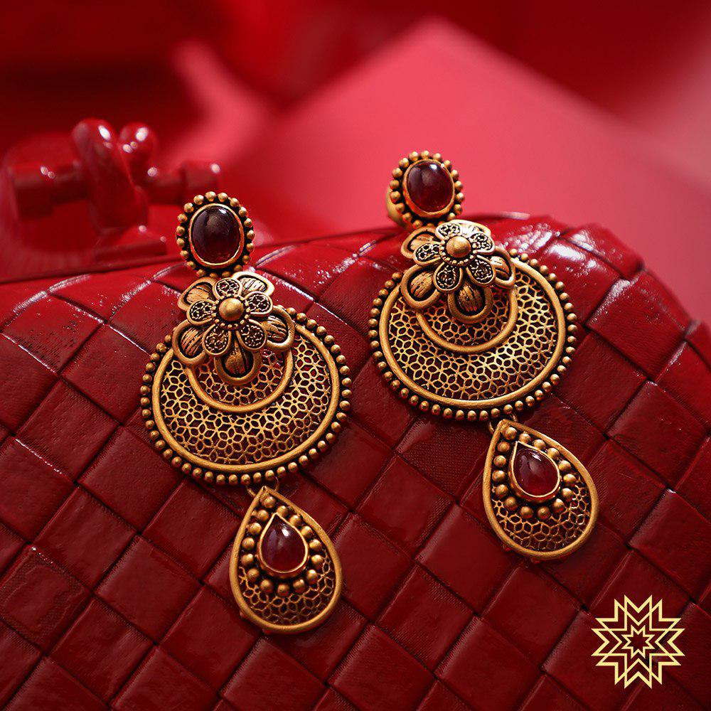 Manubhai Antique Earrings