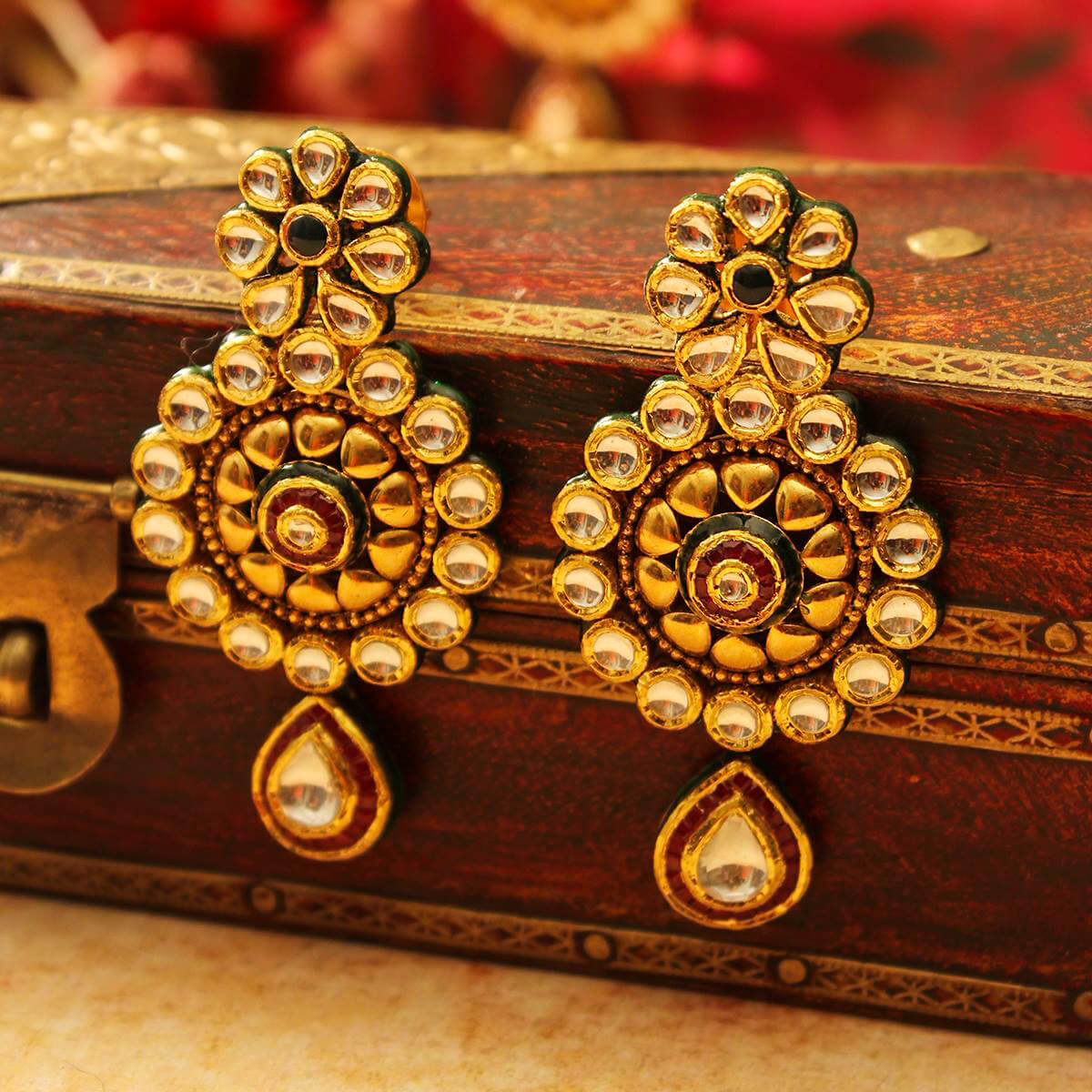 Manubhai Antique Earrings