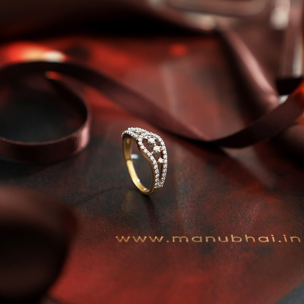 Manubhai Real Diamond Ring