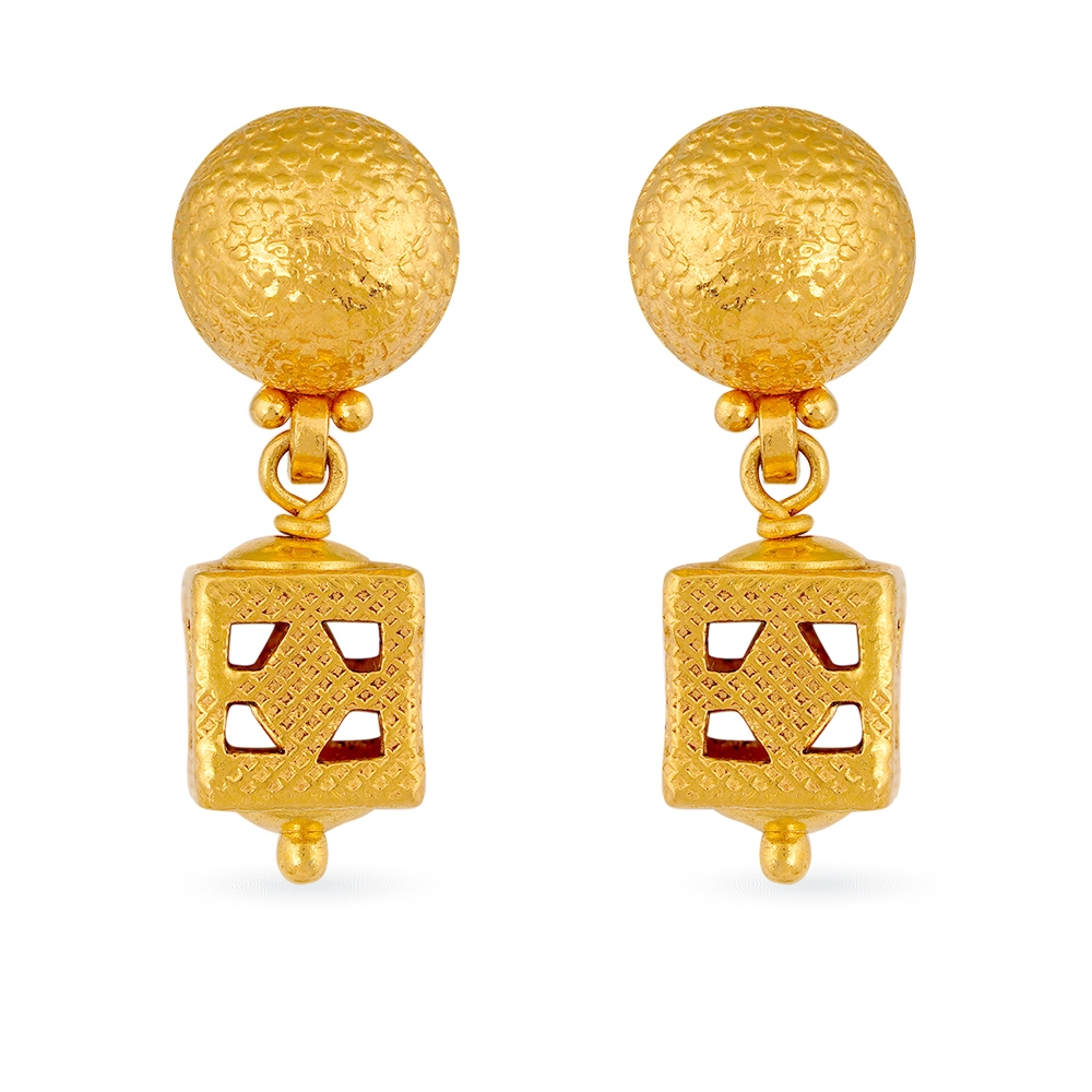 Manubhai Gold Earrings