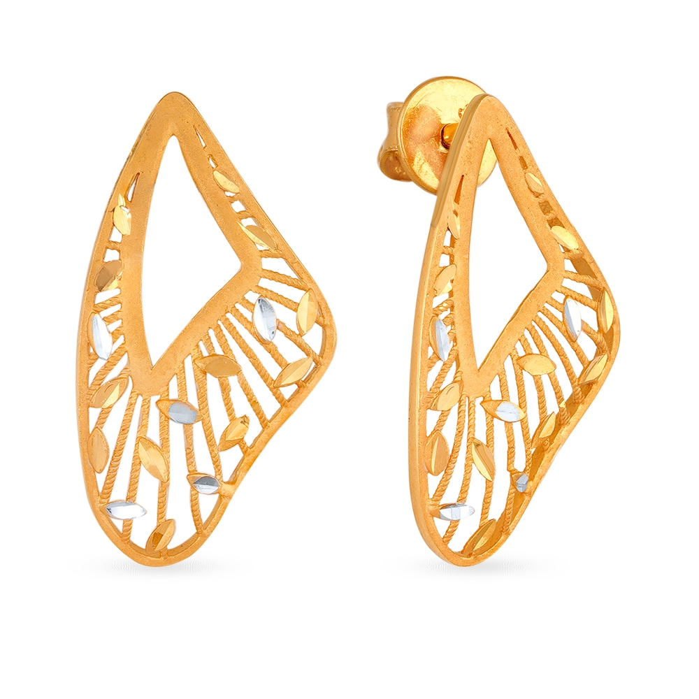 Manubhai Gold Earrings