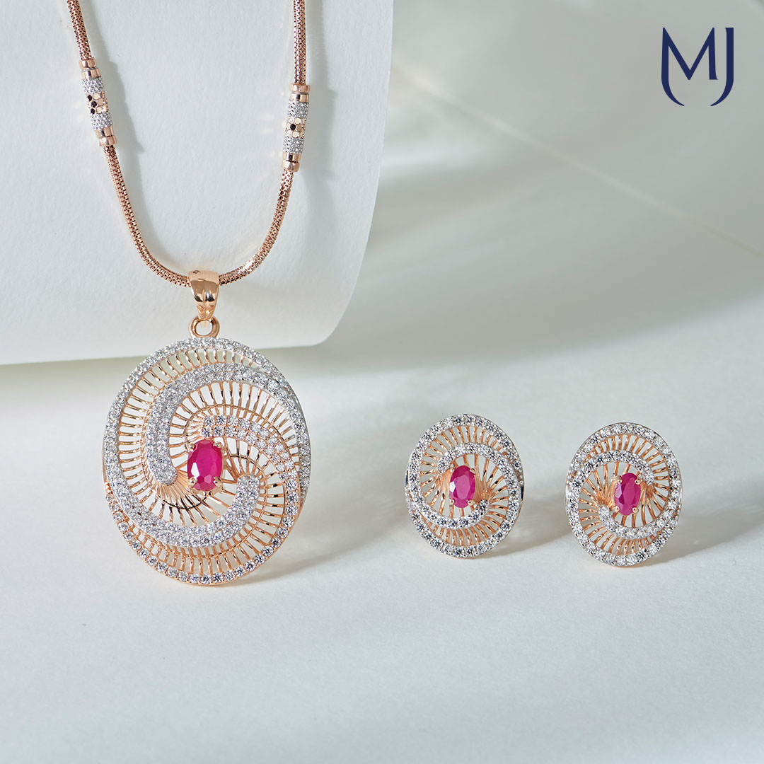 Buy Gold Pendant Set(18K)