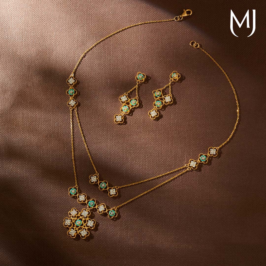 Buy Gold Pendant Set(22K)