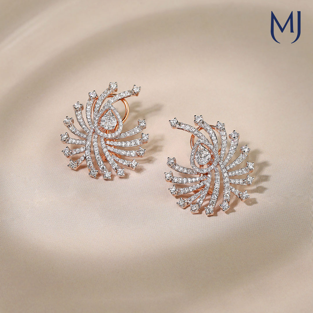 Buy Real Diamond Earrings(18K)