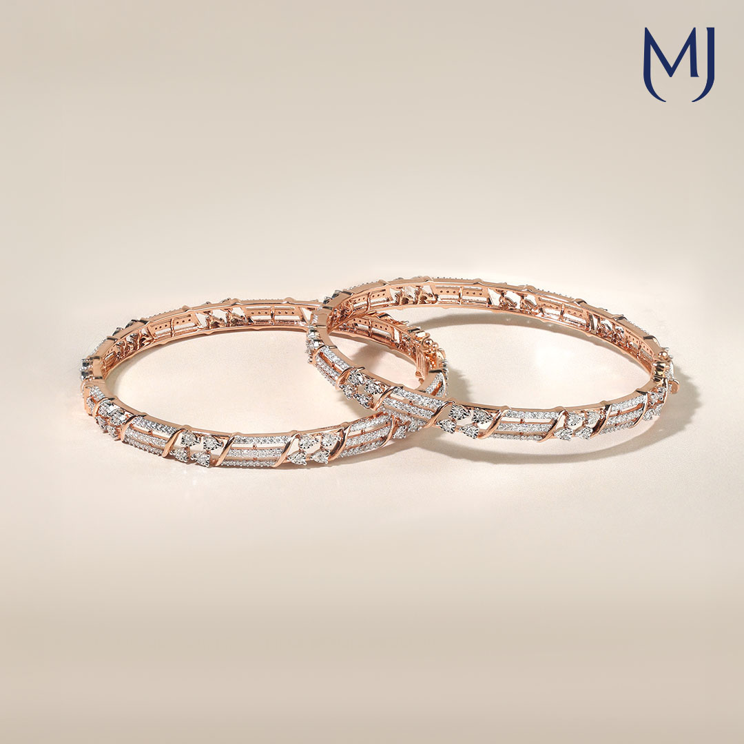 Buy Real Diamond Bangle(18K)