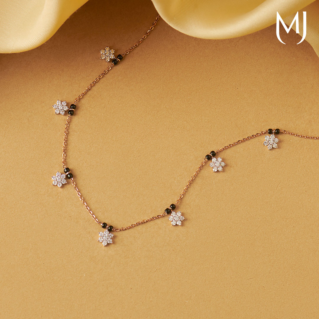 Buy Real Diamond Mangalsutra(18K)
