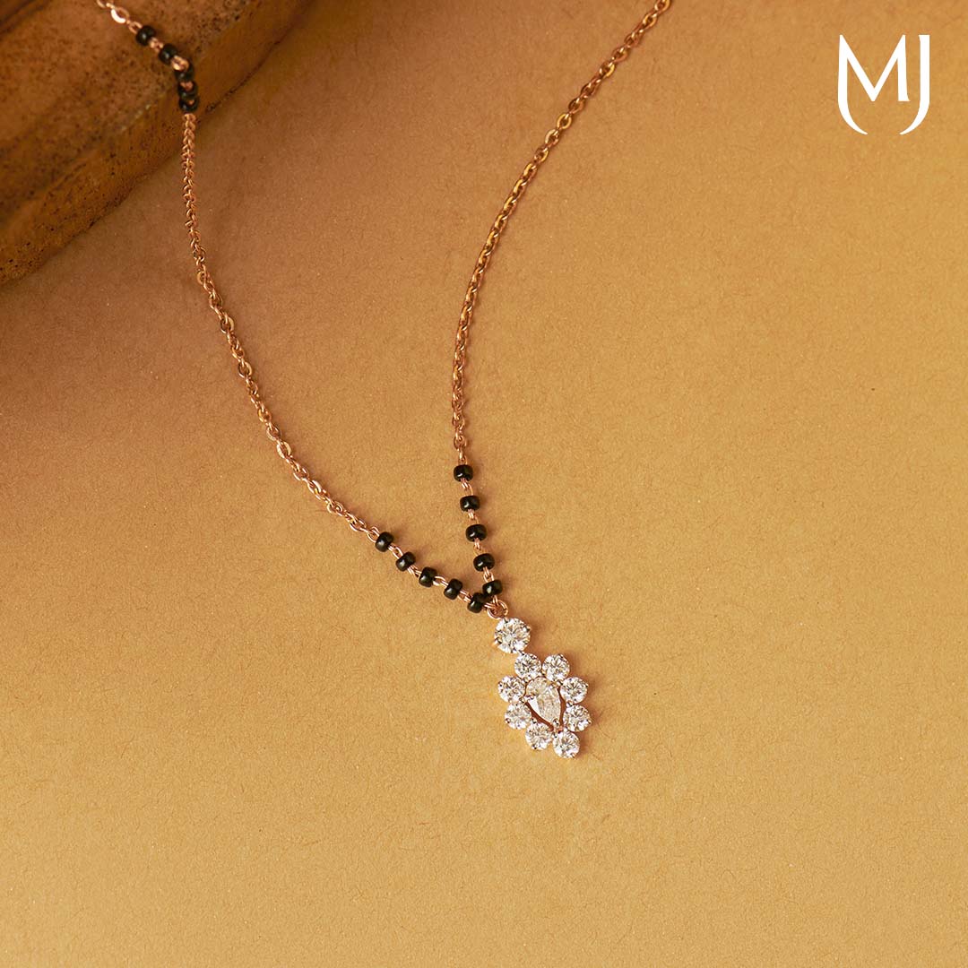 Buy Real Diamond Mangalsutra(18K)