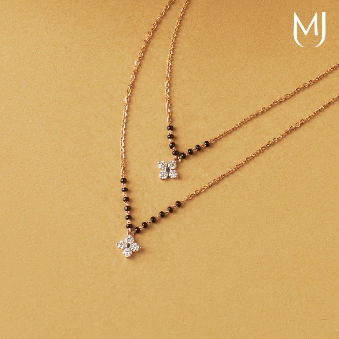 Buy Real Diamond Mangalsutra(18K)