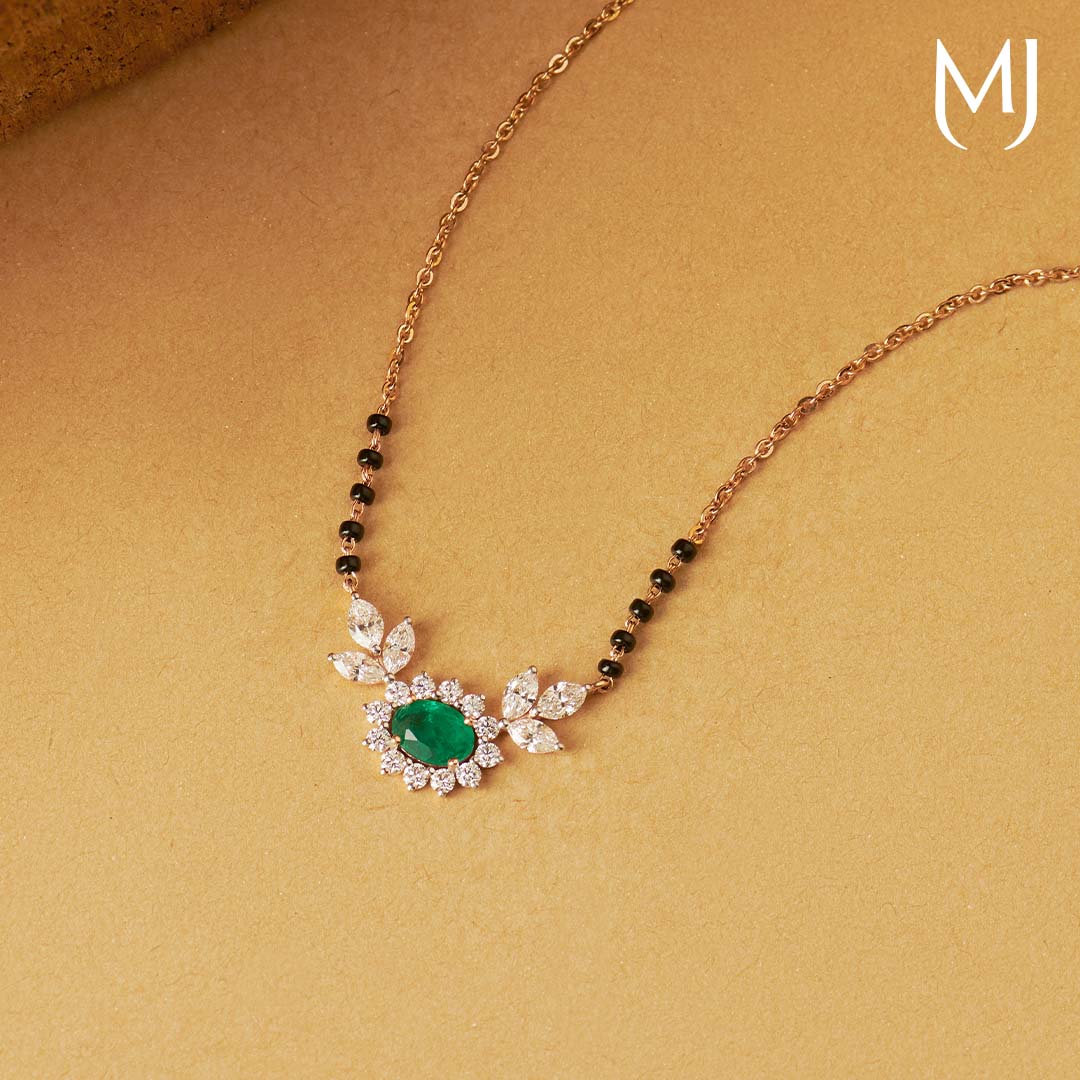 Buy Real Diamond Mangalsutra(18K)