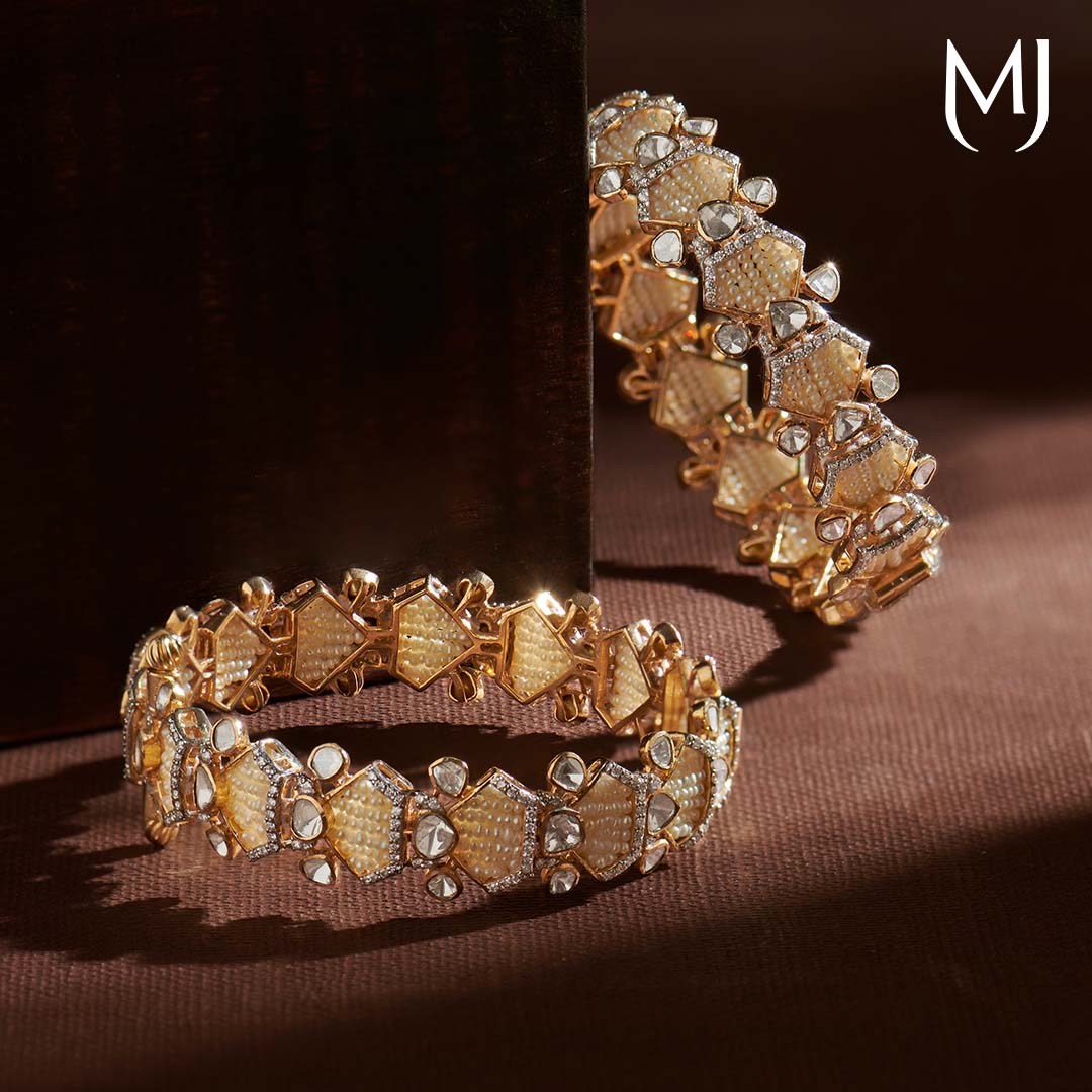Buy POLKI BANGLES(14K)