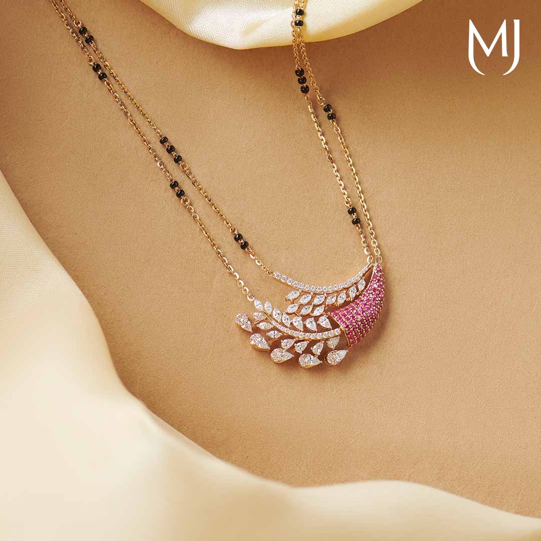 Buy Real Diamond Mangalsutra(18K)