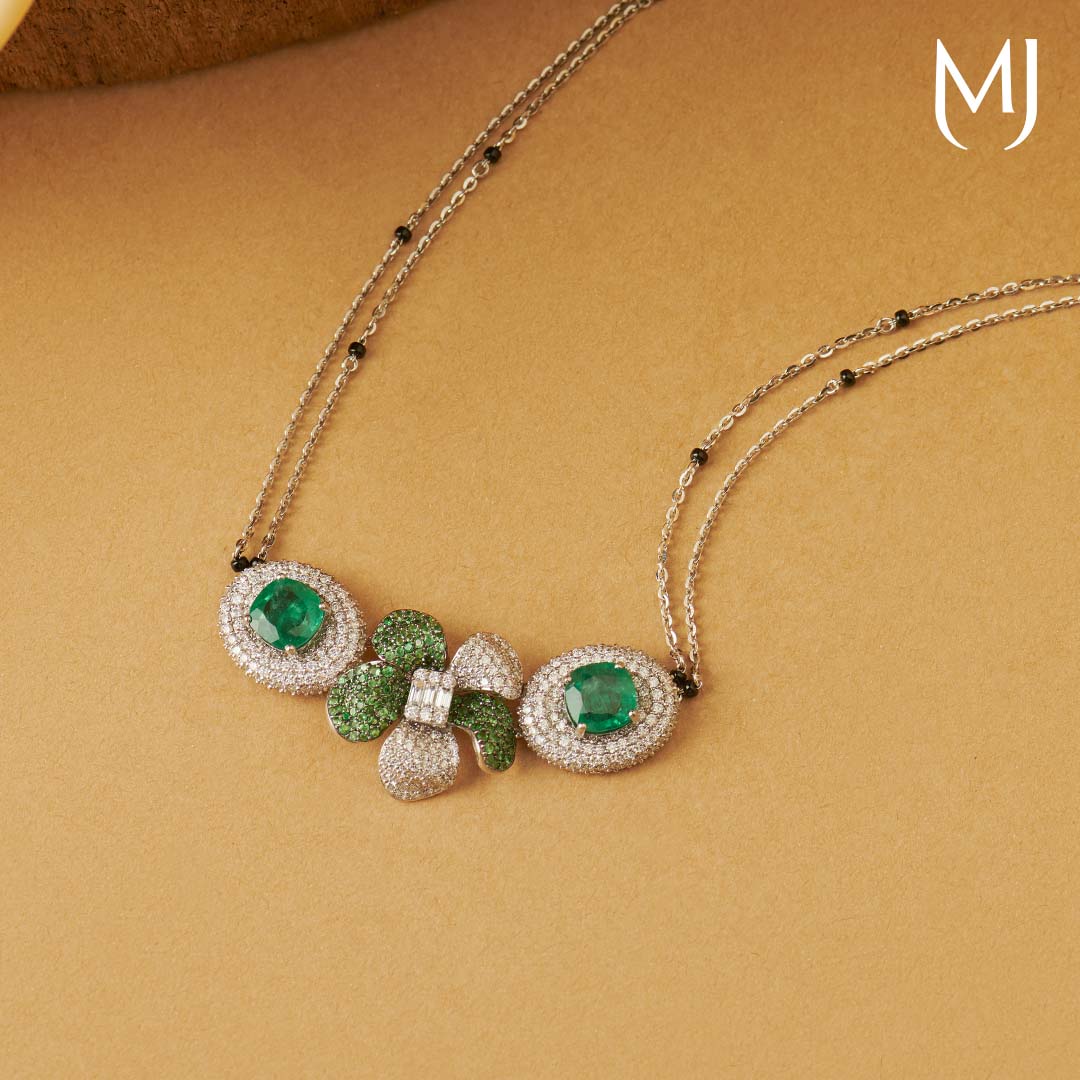 Buy Real Diamond Mangalsutra(18K)