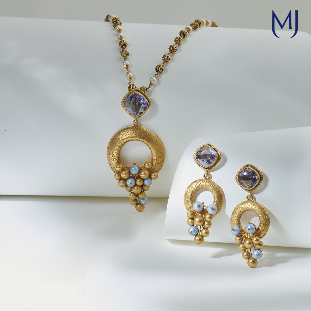 Buy Antique Pendant set(22K)