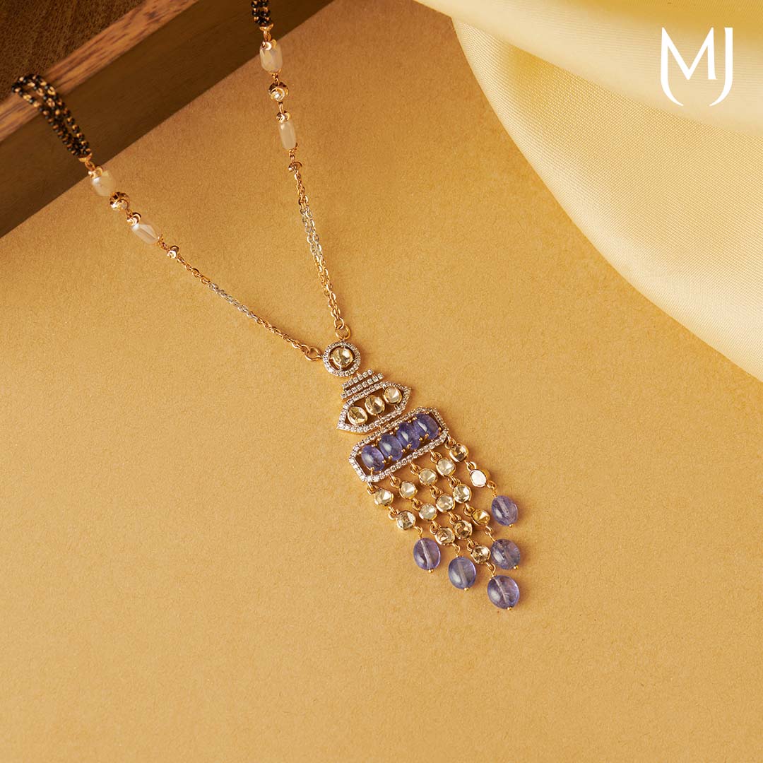 Buy POLKI MANGALSUTRA(14K)