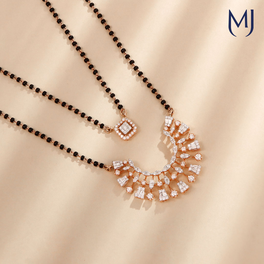 Buy Real Diamond Mangalsutra(18K)