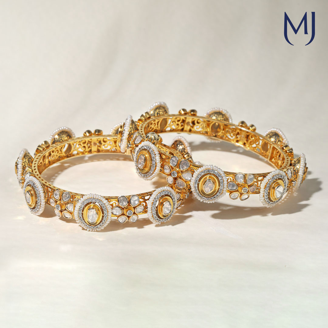 Buy POLKI BANGLES(14K)