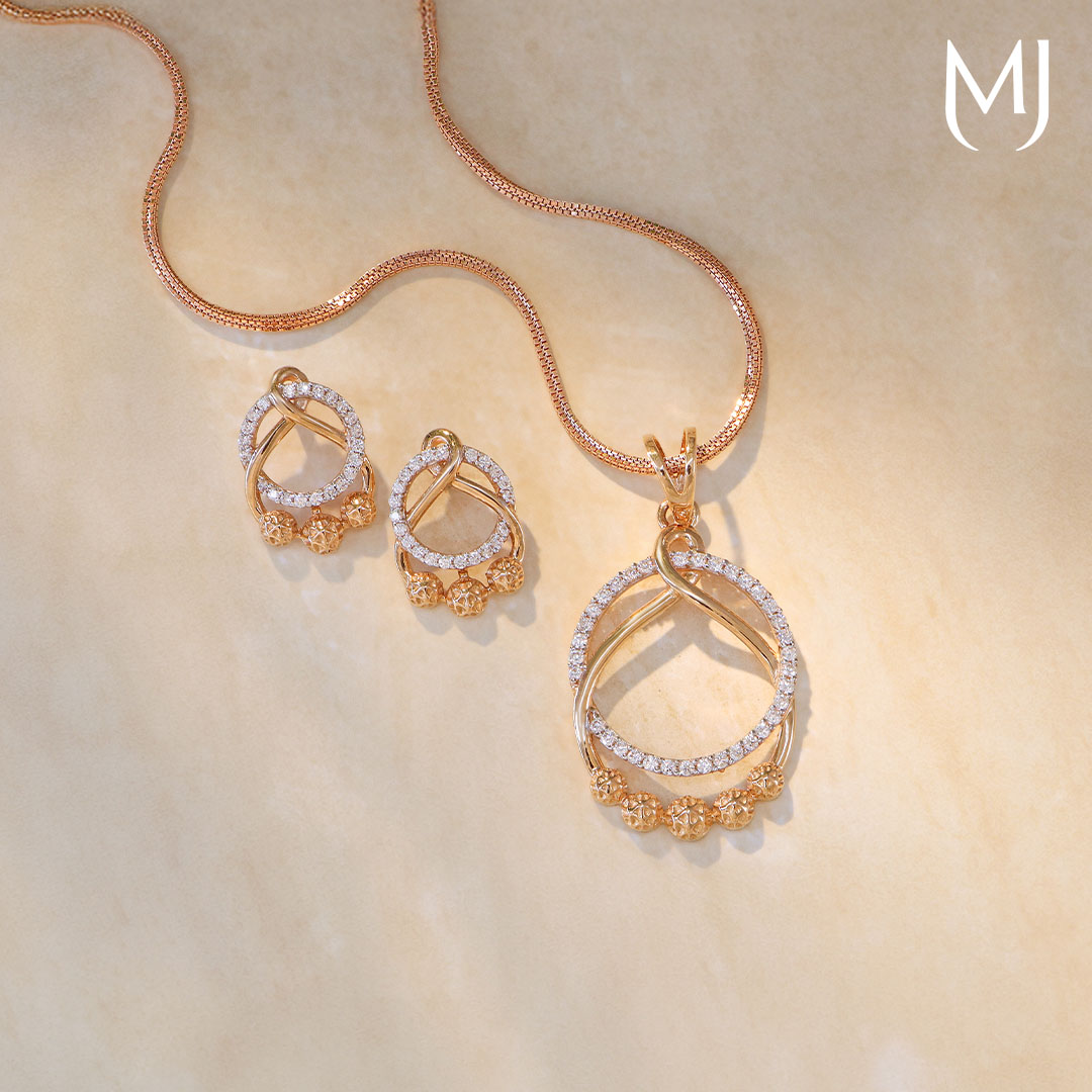 Buy Gold Pendant Set(18K)