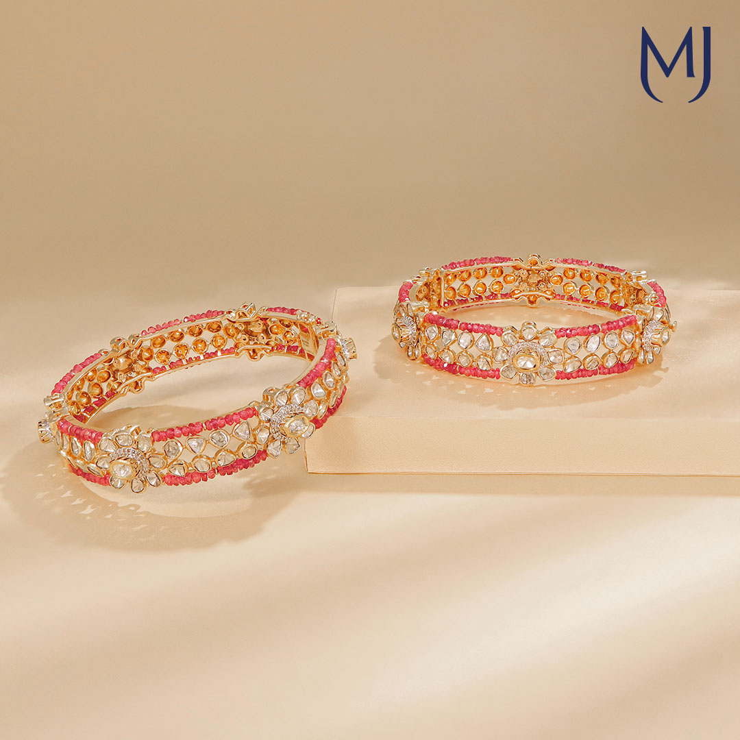 Buy POLKI BANGLES(14K)