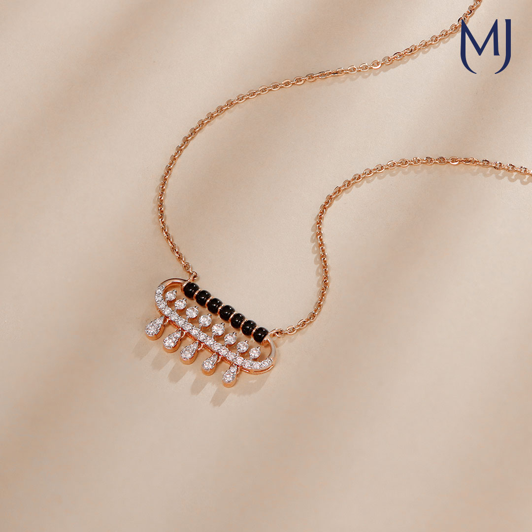 Buy Real Diamond Mangalsutra(18K)