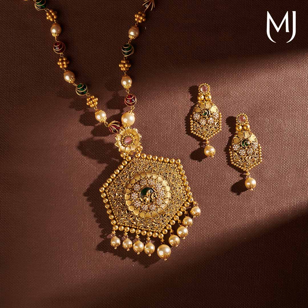 Buy Antique Pendant set(22K)