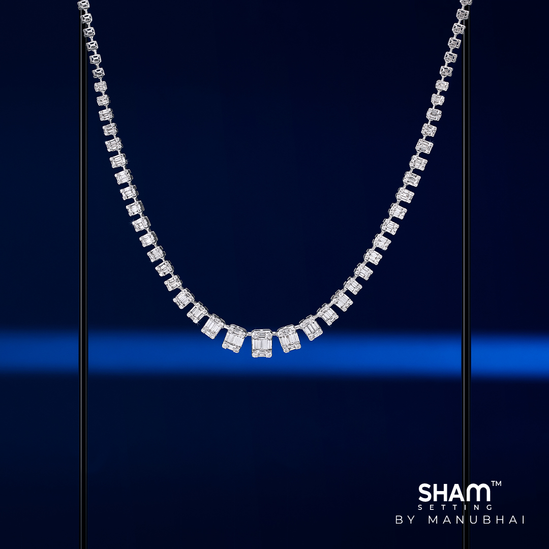 Buy Real Diamond Set Online | Real Diamond Set by Manubhai.