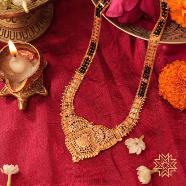 Gold Kemp Design Bridal Mangalsutra