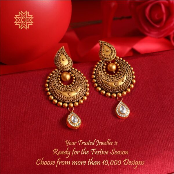 Manubhai Antique Earrings