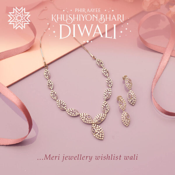 Manubhai Real Diamond Set