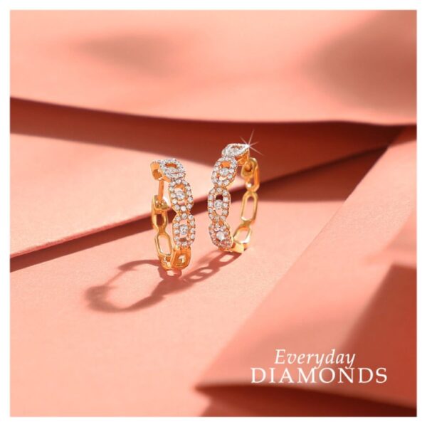 Manubhai Real Diamond Earrings