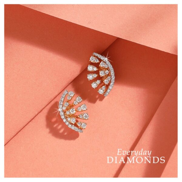 Manubhai Real Diamond Earrings