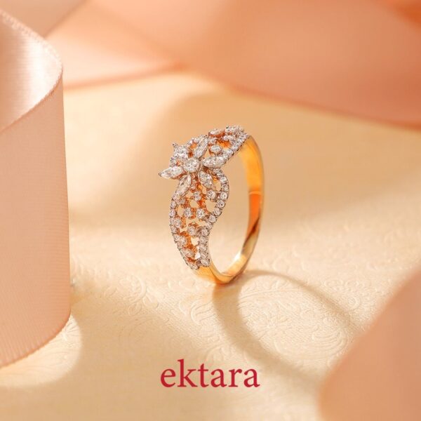 Manubhai Real Diamond Ring