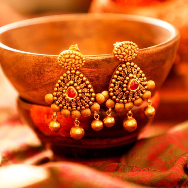 Manubhai Antique Earrings