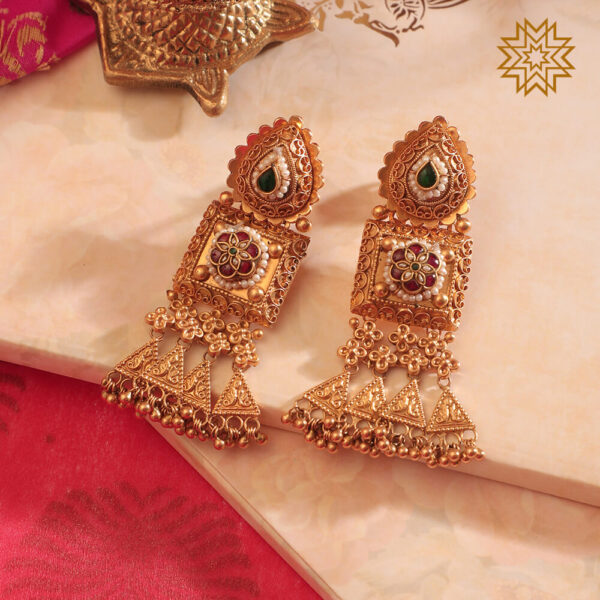 Manubhai Antique Earrings