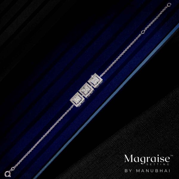 Real diamond bracelet