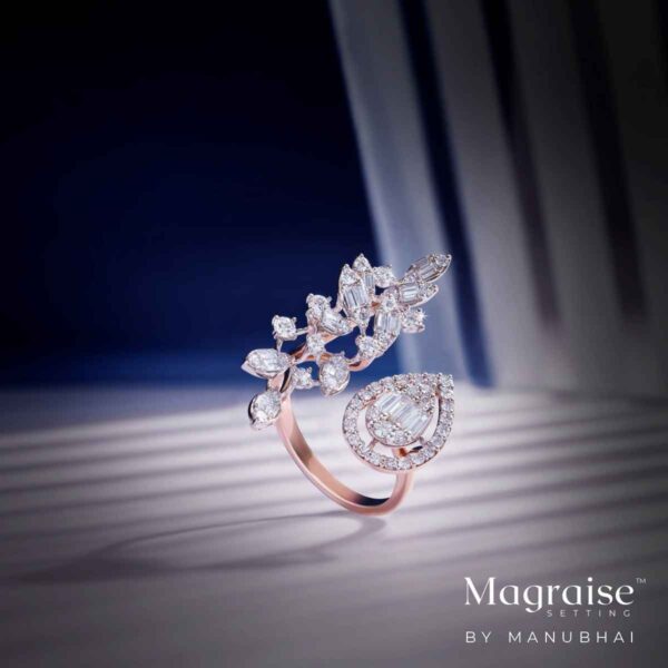 Real diamond ring