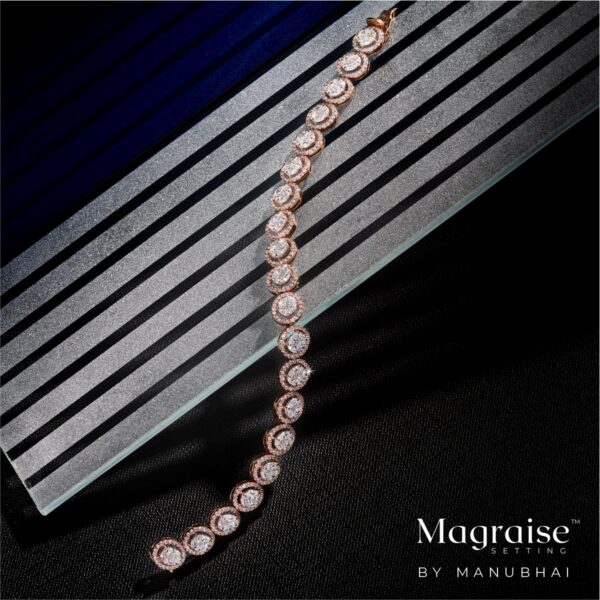Real diamond bracelet