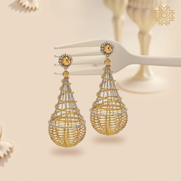 Manubhai Gold Earrings