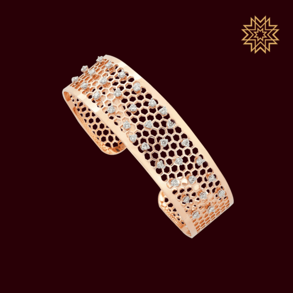 Manubhai Real Diamond Bangle