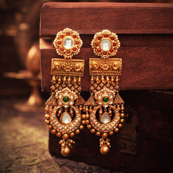 Manubhai Antique Earrings