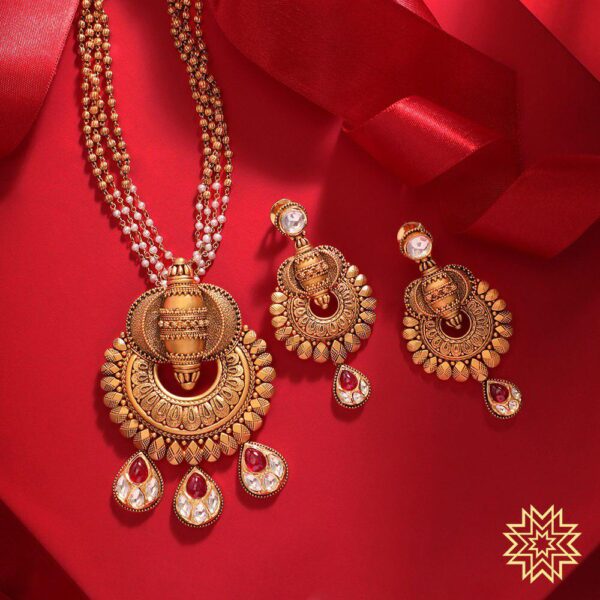 Manubhai Antique PENDANT SET