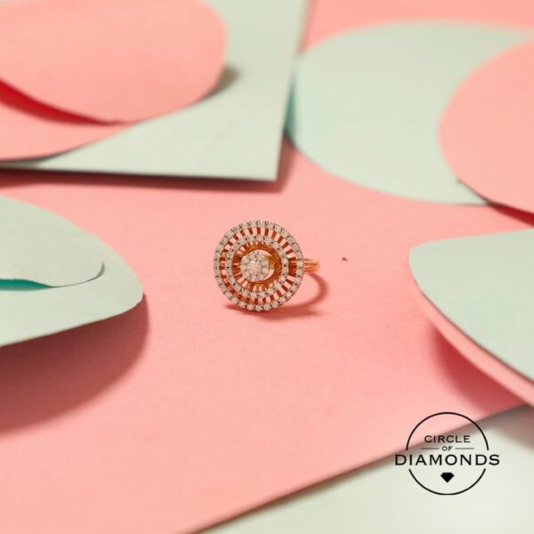 Manubhai Real Diamond Ring