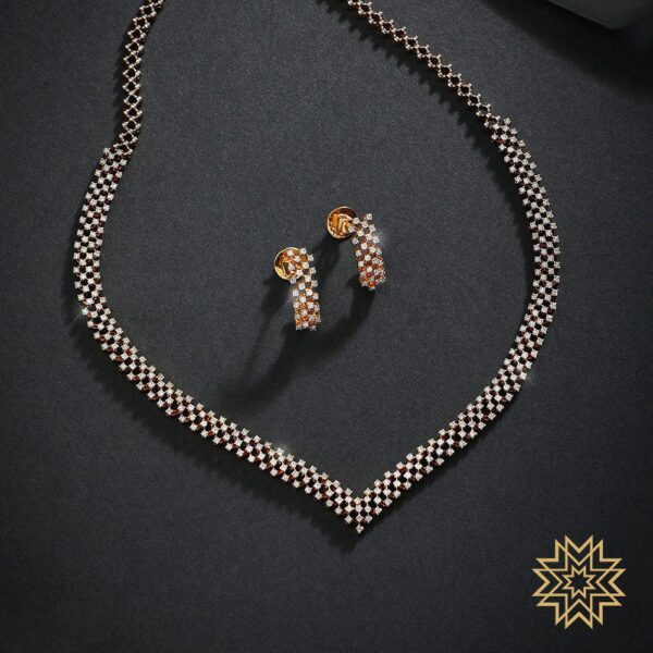 Manubhai Real Diamond Set