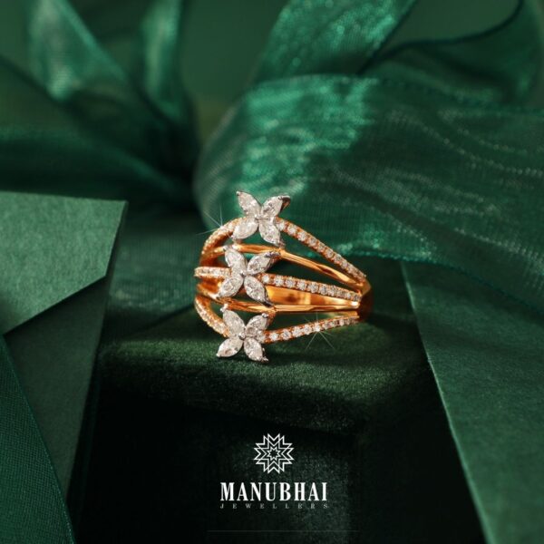 Real diamond ring