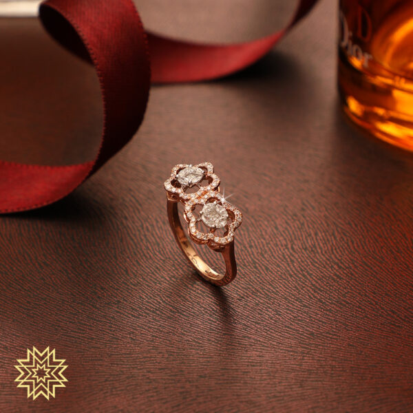 Manubhai Real Diamond Ring