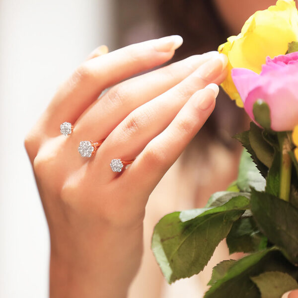 Manubhai Real Diamond Ring
