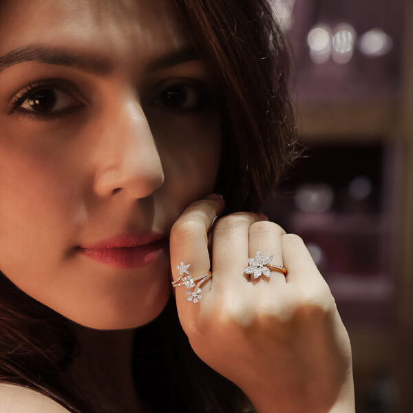 Manubhai Real Diamond Ring