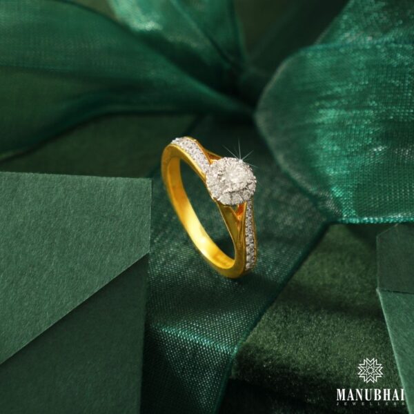 Real diamond ring