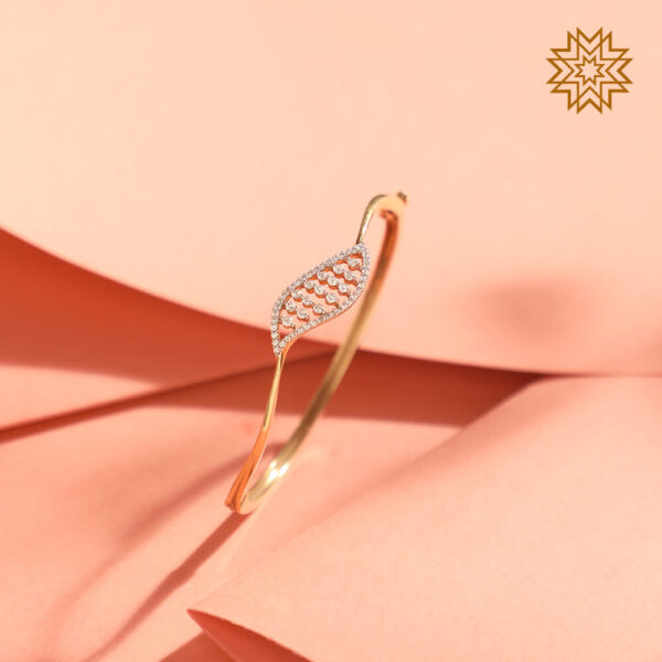 Manubhai Real Diamond Bangle
