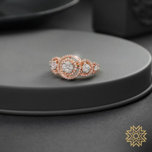 Manubhai Real Diamond Ring